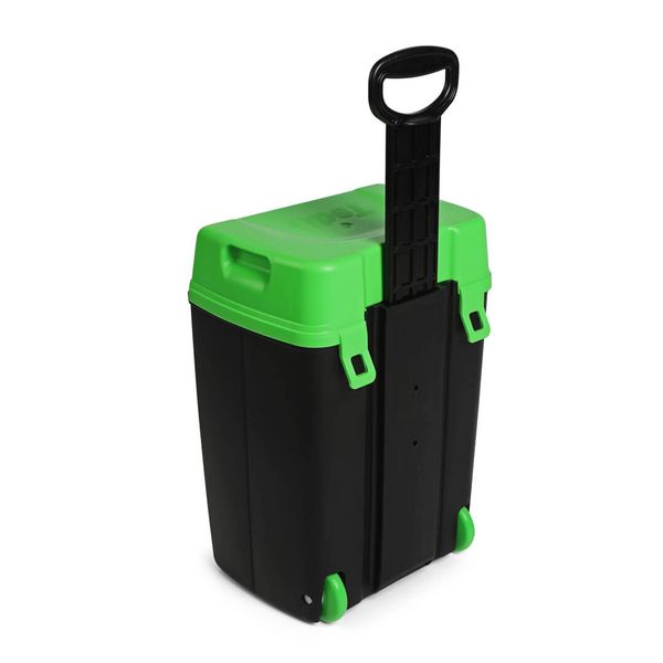 Todii Preschool Bag - Grey Body and Lime Lid