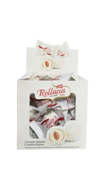 Rollana Coconut Almond Confections 50-Piece 500g
