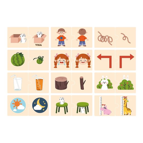 Opposites Puzzle Set