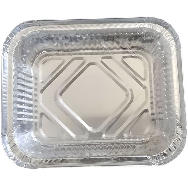 2 Pieces Rectangular Double Diamond Bottom Pattern Baking Trays