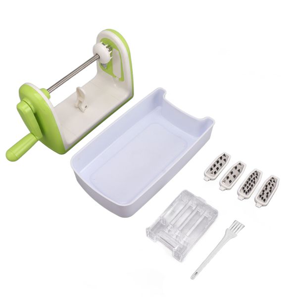 Vegetable Spiralizer Stainless Steel Detachable Blades Veggie Cutter