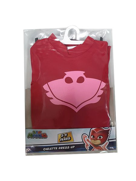 Pj Mask Owlette Dress Up - Age 3-4years