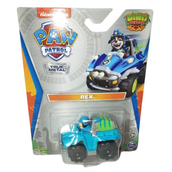 Paw Patrol - Die-Cast Vehicles - True Metal - Dino Rescue - Rex