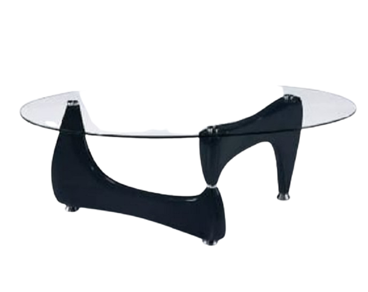 Coffee Tables - Tempered Glass - Black