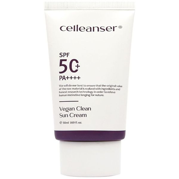 Celleanser Vegan Kombucha Sun Cream SPF 50+ PA++++ Moisturizing