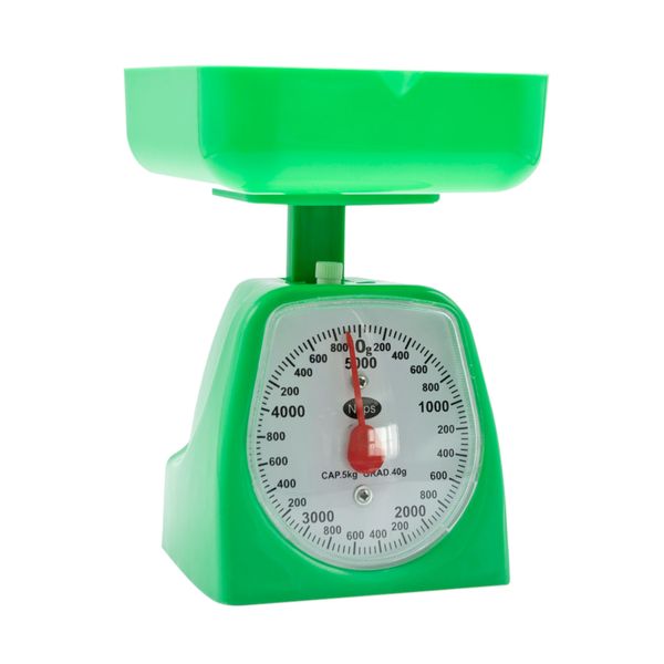 Greenbean Analogue Kitchen Scale 5kg - Green