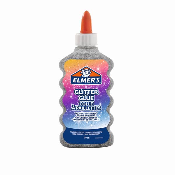 ELMER'S Silver Glitter Glue 177ml