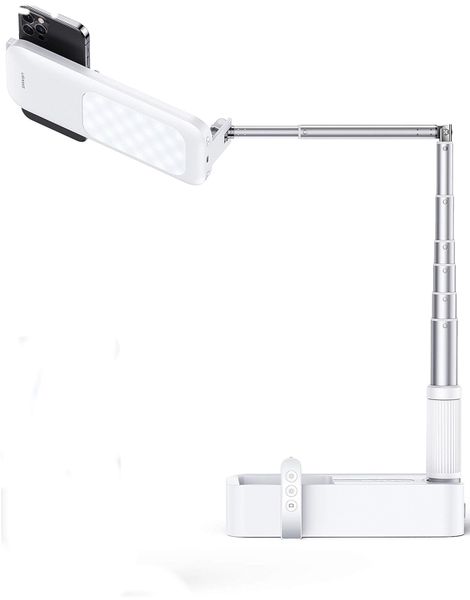 Adjustable Portable Desk Selfie LED Light For Vlogging &amp; Streaming