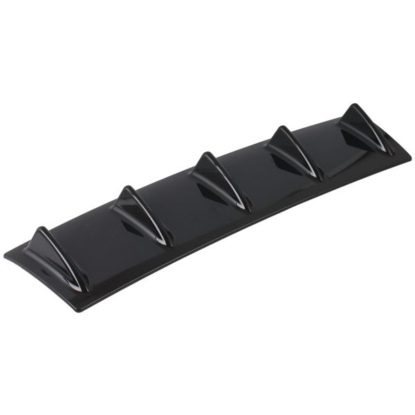 Rear Lower Bumper Lip Spoiler - 5 Fins