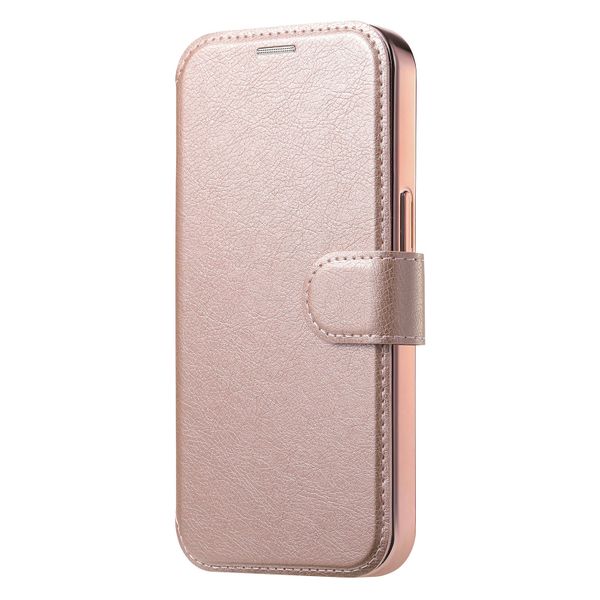 Magnetic 2-in-1 Electroplated Flip Phone Case Compatible with iPhone 13 Pro