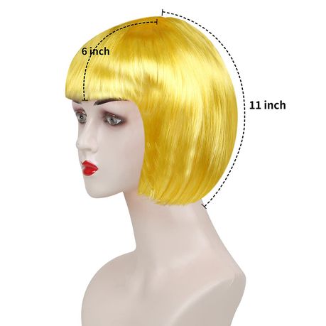 Short hotsell wigs colorful