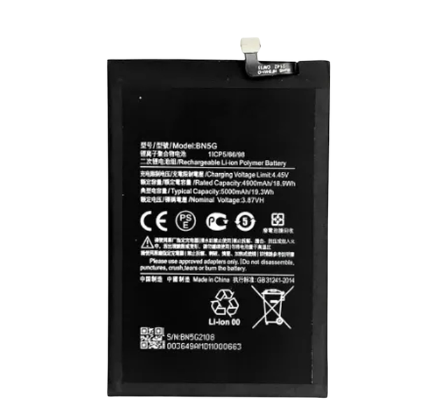 Replacement Battery Compatible With Xiaomi Redmi 10A High Capacity 5000mAh