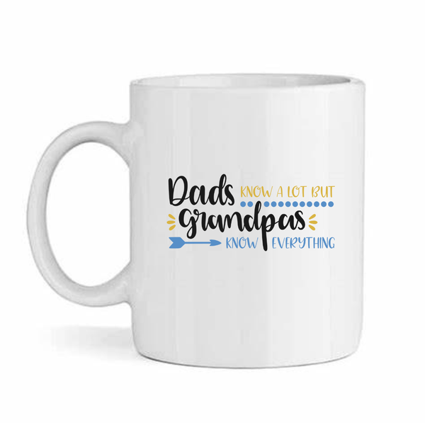 Dads vs Grandpa - Father's Day-Valentines-Birthday-Christmas Pack Mug