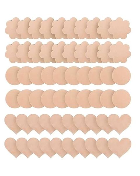 Disposable Pasties Nipple Cover Self-Adhesive Breast Stickers 60 Pieces