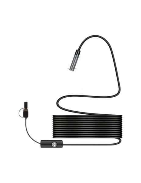 3 - in - 1 Waterproof 5.5mm Endoscope Camera with 6 LEDs
