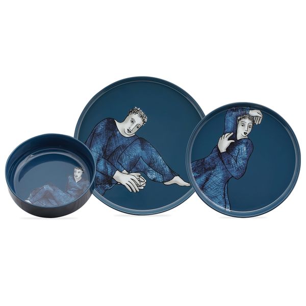 Carrol Boyes 12 Piece Dinnerware Set - Indigo Blues