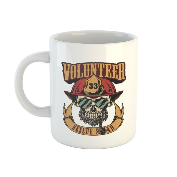 Fire Mug - Volunteer