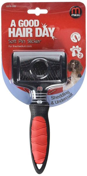 Mikki Soft Pin Slicker Brush (Small)