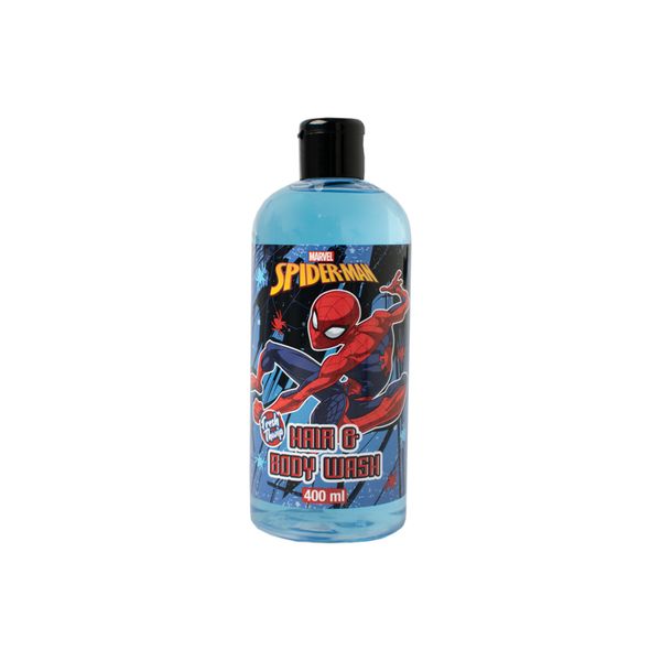 SPIDER-MAN By MARVEL Official Licensed Kids 400ml Hair and Body Wash