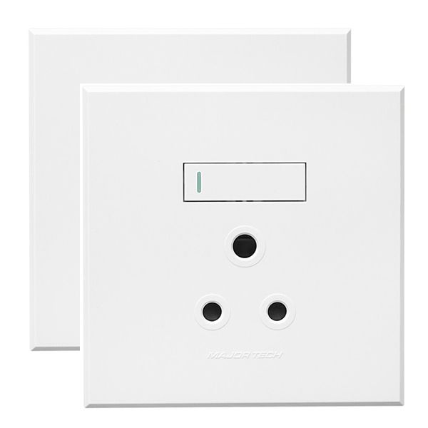 Veti 3 Single RSA Socket, Pack of x2 (3VW21) Major Tech