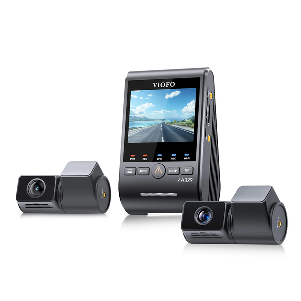 VIOFO A329T 3CH 4K 30FPS Front+2K Telephoto Camera+2K Rear Camera