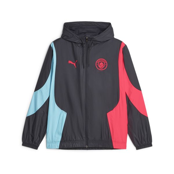 Puma Manchester City Prematch Woven Anthem Jacket Dark Navy