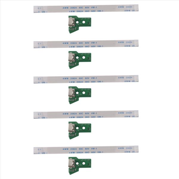 5X Usb Charging Port Socket Board Jds-055 5Th V5 12 Pin Cable