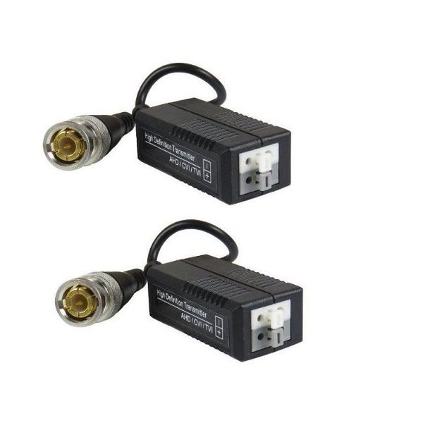 Zyf-211 HD Video Balun Pair For CCTV BNC To UTP Converter 1080P