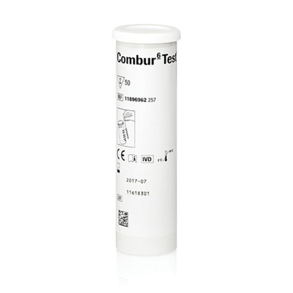 Combur 6 Urine Test Strips 50's