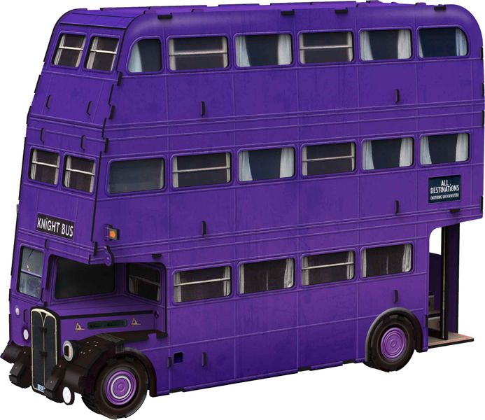 4D Harry Potter The Knight Bus - 73-Piece - 32cm Long 3D Puzzle