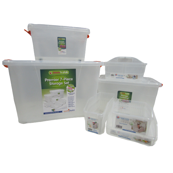 nuware - Storage Box Combo - Premier - 7 Piece