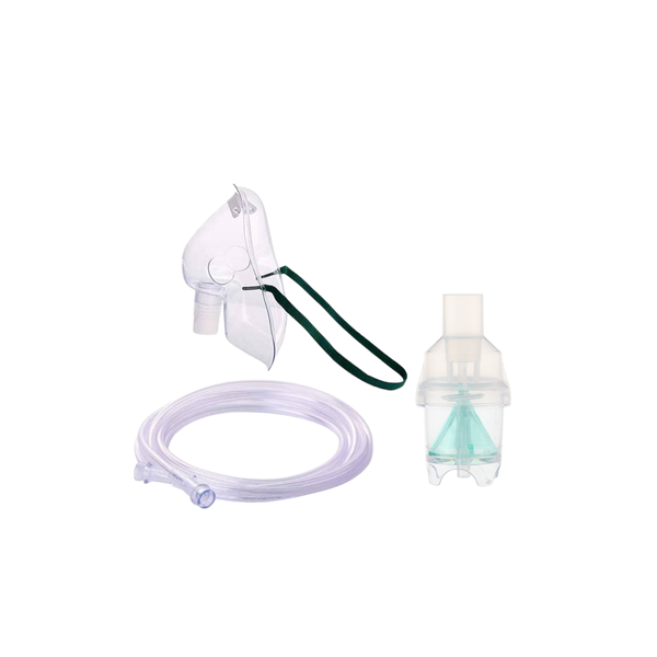 HEAL Nebuliser Kit - Pack Of 2 For Adults - 2.1m Tubing
