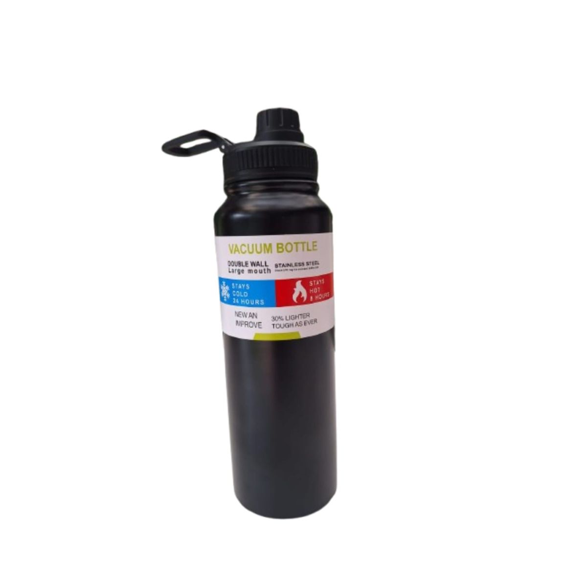 Vacuum-Insulated Stainless Steel Sports Flask 1L