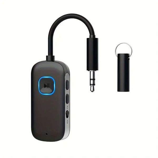 2-in-1 Bluetooth V5.2 Audio Adapter- Aux Wireless Transmitter &amp; Receiver-GC