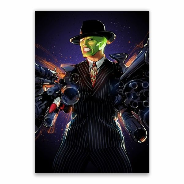 The Mask Guns Poster - A1