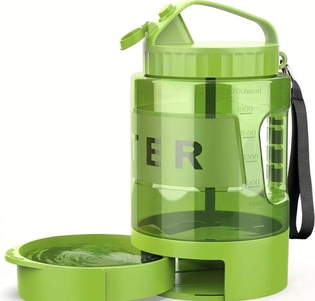 2.2 Litre Dog Water Dispenser, Camping Essentials, Large Travel Bottle
