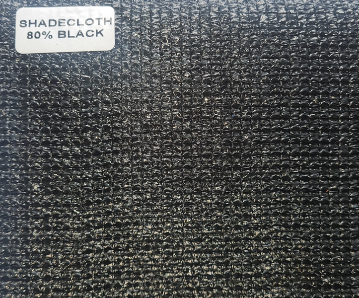 Shade Cloth Black 80% 3m X 50m Class A