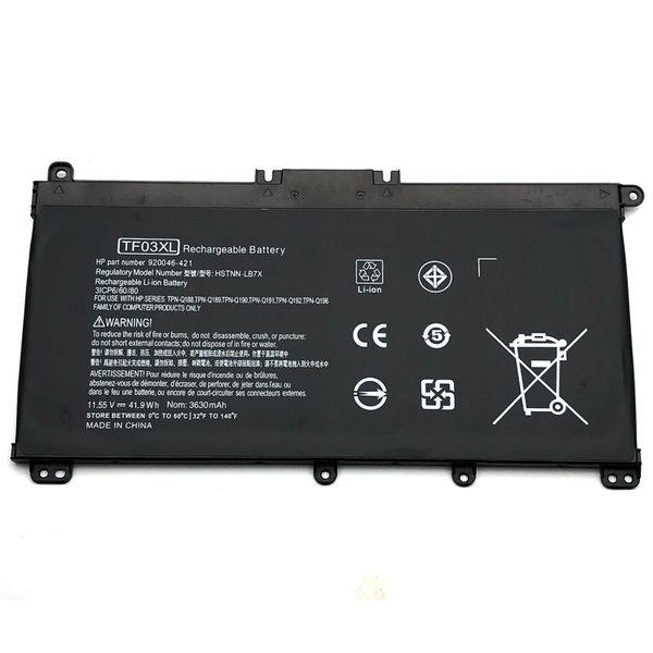 Battery for HP Pavilion 15-cc720TX HSTNN-IB7Y 920070-855 TF03XL L11421-545