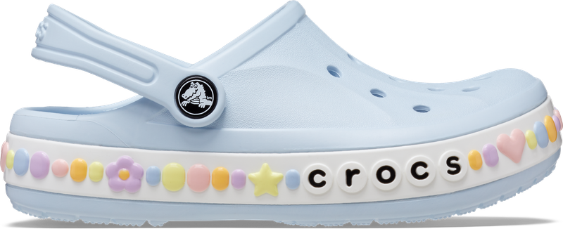 Crocs - Kid's Bayaband Charm Band Clog - Blue