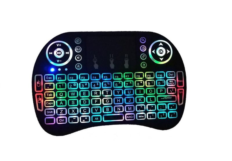 3 Colour Mini Wireless Keyboard &amp; Mouse
