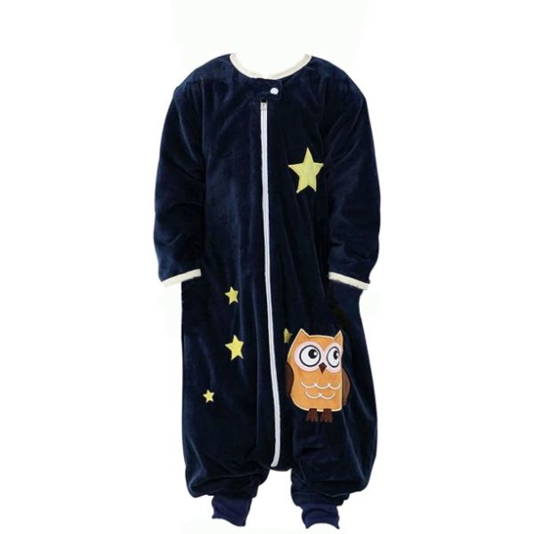 Owl Long Sleeve Sleeping Bag Onesie