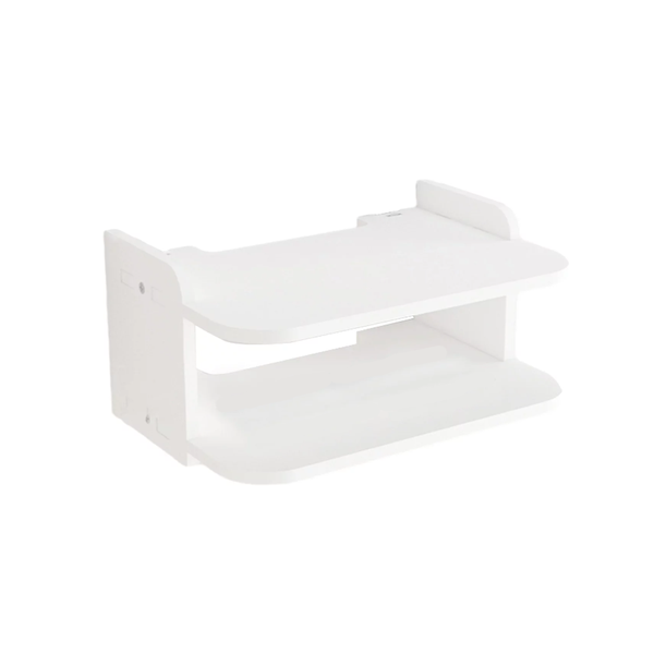 Modern Simplicity Router Wall Shelf Rack - 28 x 12.7 x 19cm - RA-116