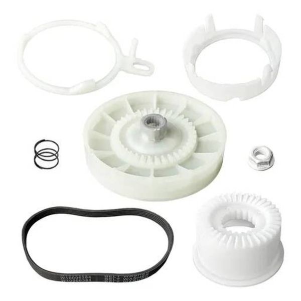 Washing Machine Clutch &amp; Pulley Kit - Replaces W10721967 &amp; W10006384