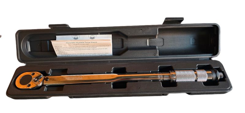Bebona Torque Wrench 1/2 Inch Drive 28-210nm (10-150 FT-LB)