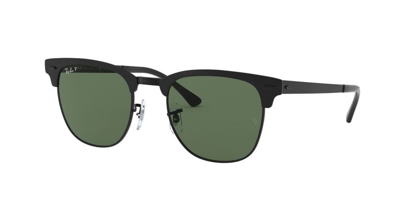 Ray-Ban Clubmaster Metal Sunglasses RB3716 186/58 51 Polarized