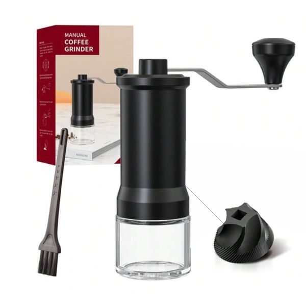 Manual Coffee Grinder with Lid