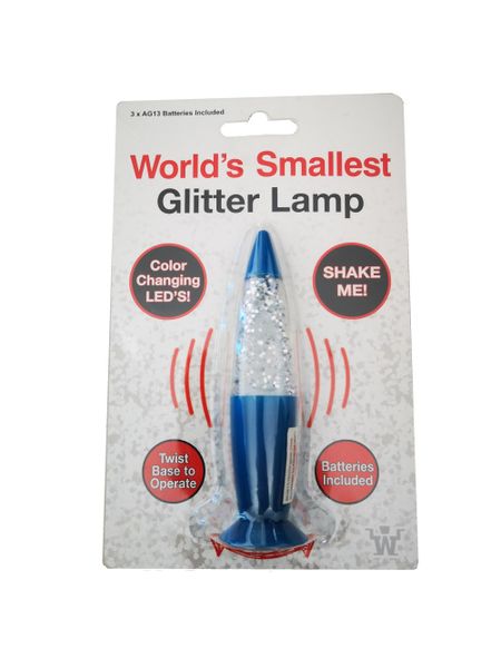 Westminster World's Smallest Glitter Lamp - Random Colour