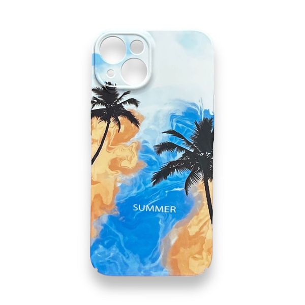Summer Vibes Coconut Tree Hard Case For iPhone 14