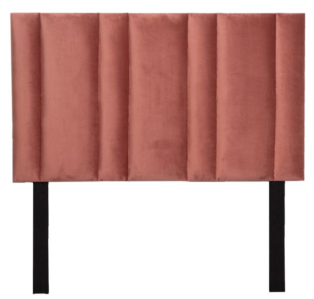 Mia Headboard - Pomelo Pink Velvet