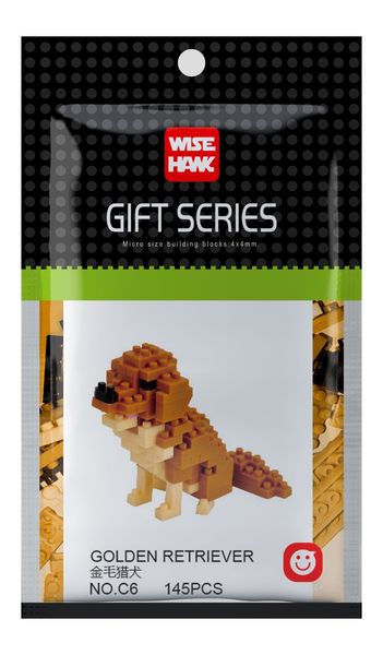 Wisehawk Golden Retriever Micro Block (96pcs)